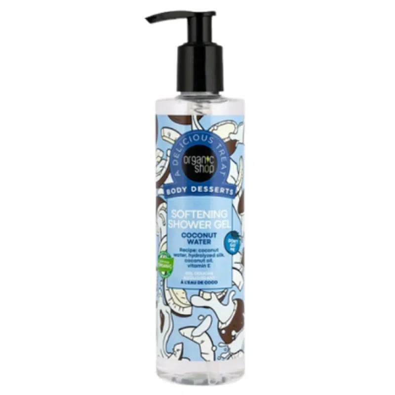 Organic Shop Kókuszvizes puhító tusfürdő gél - 280ml Organic Shop Kókuszvizes puhító tusfürdő gél - 280ml