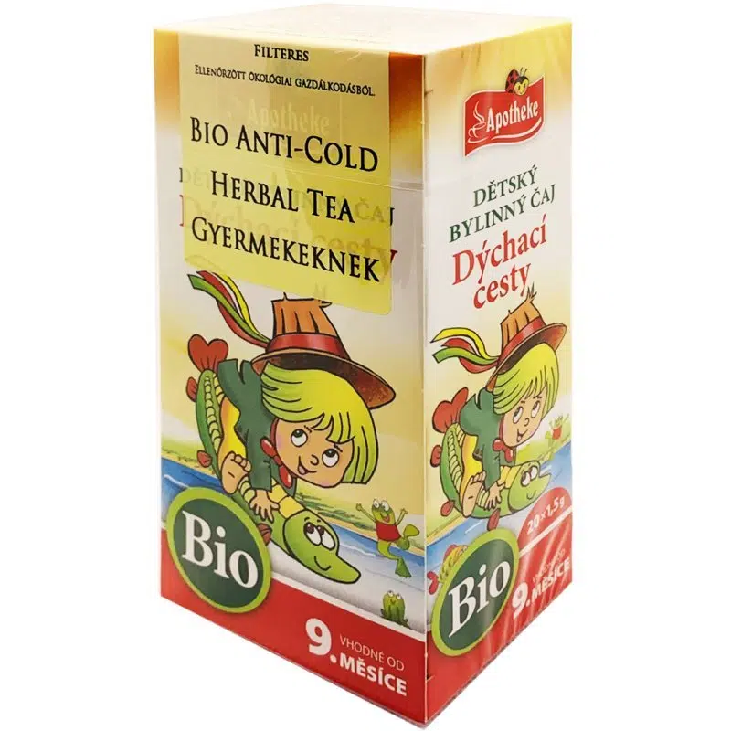 Apotheke Bio Anti-Cold Herbal tea gyermekeknek - 20 filter Apotheke Bio Anti-Cold Herbal tea gyermekeknek - 20 filter