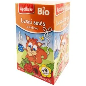 Apotheke Bio erdeigyümölcs-málna tea gyermekeknek - 20 filter