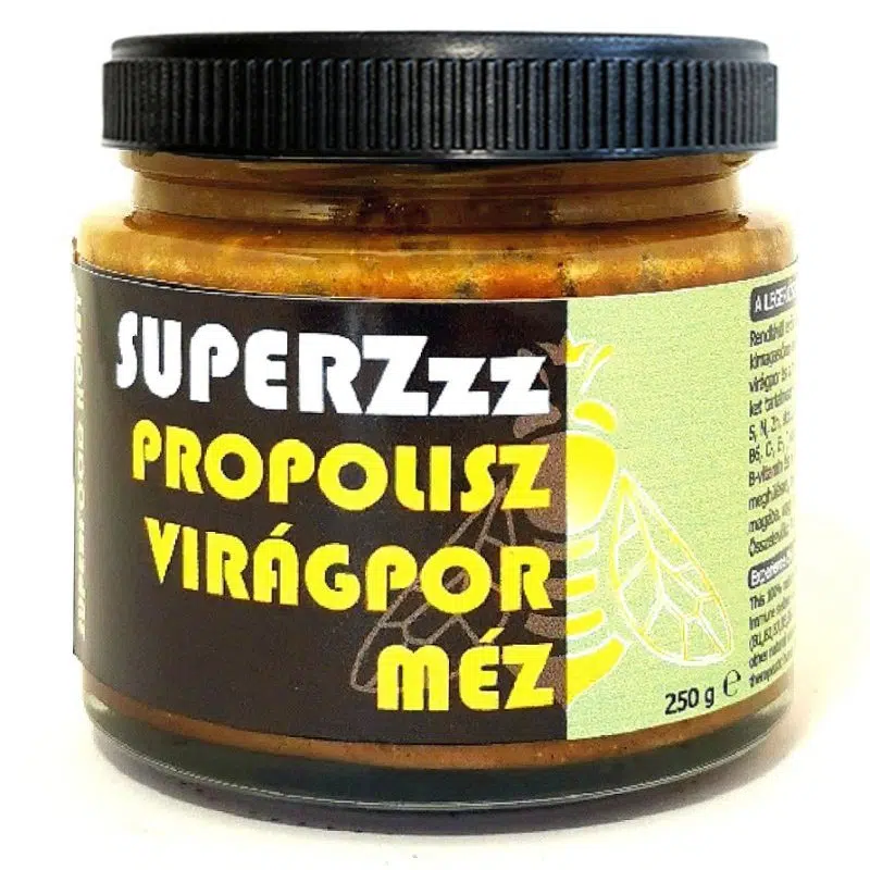 Mézzz SUPERZzz Natúr - mézkészítmény - 250g Mézzz SUPERZzz Natúr - mézkészítmény - 250g