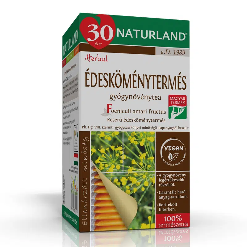 Naturland Édesköménytermés tea - 25 filter Naturland Édesköménytermés tea - 25 filter