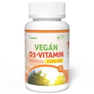 Netamin VEGÁN D3-vitamin 2000 NE kapszula - 30db
