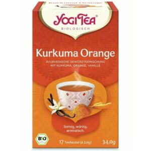 Yogi Bio Kurkuma narancs tea - 17 filter