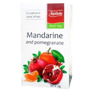 Apotheke Mandarin és Gránátalma tea - 20 filter