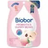 Biobor Őszibarack ízű gumicukorka probiotikus baktériumtörzsekkel - 45g