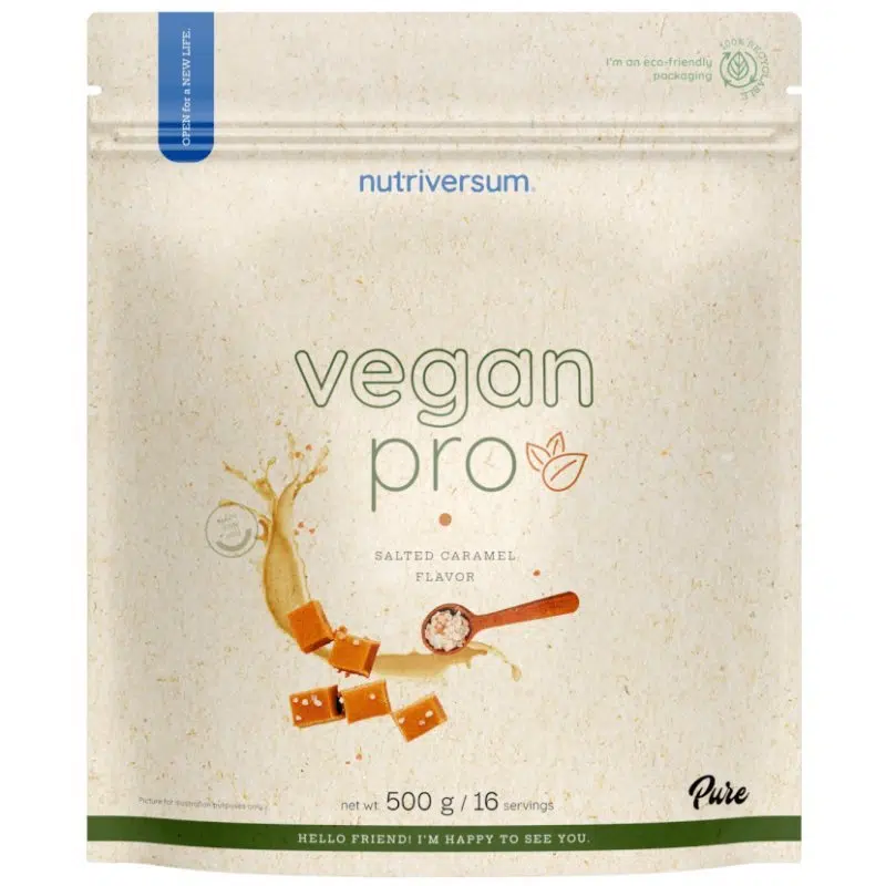 Nutriversum PURE Vegan Pro sós karamell - 500g Nutriversum PURE Vegan Pro sós karamell - 500g