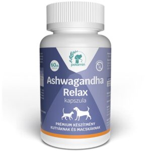Petamin Ashwagandha Relax kapszula kutyáknak-macskáknak - 60db