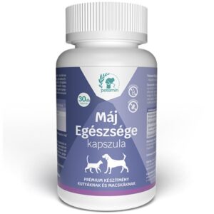 Petamin Máj Egészsége kapszula kutyáknak-macskáknak - 30db