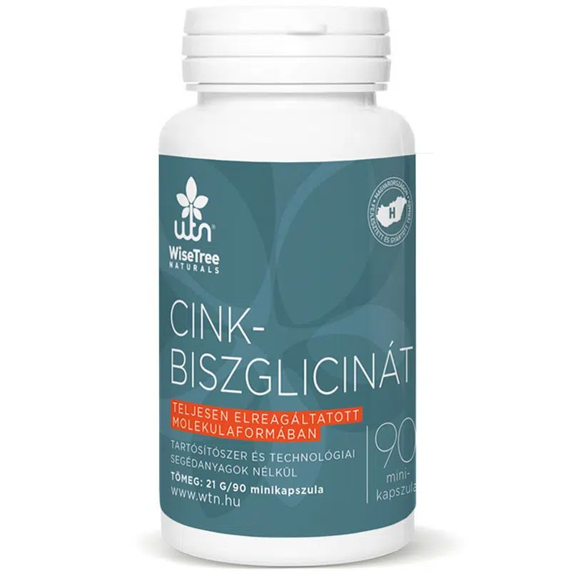 WTN Cink-biszglicinát minikapszula - 90db WTN Cink-biszglicinát minikapszula - 90db