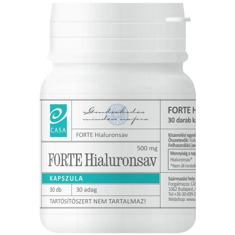 Casa Forte Hialuronsav kapszula - 30db Casa Forte Hialuronsav kapszula - 30db
