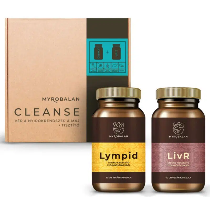 Myrobalan Cleanse csomag - vér, nyirokrendszer, máj tisztító program Myrobalan Cleanse csomag - vér, nyirokrendszer, máj tisztító program