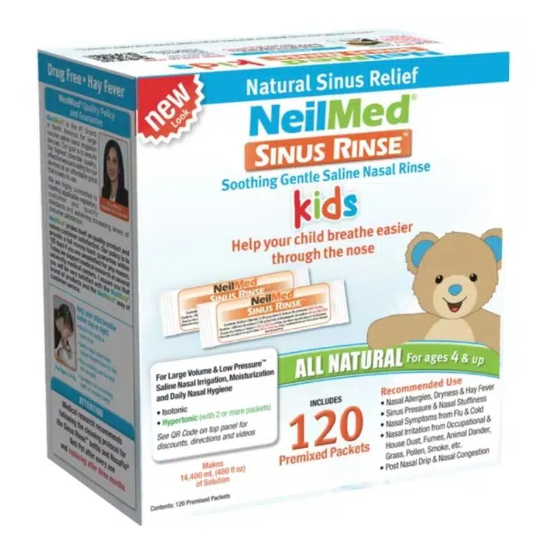 NeilMed Sinus Rinse utántöltő tasakok gyerek orrmosó szetthez - 120db NeilMed Sinus Rinse utántöltő tasakok gyerek orrmosó szetthez - 120db