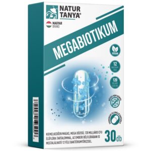 Natur Tanya Megabiotikum Élőflórát tartalmazó kapszula - 30db