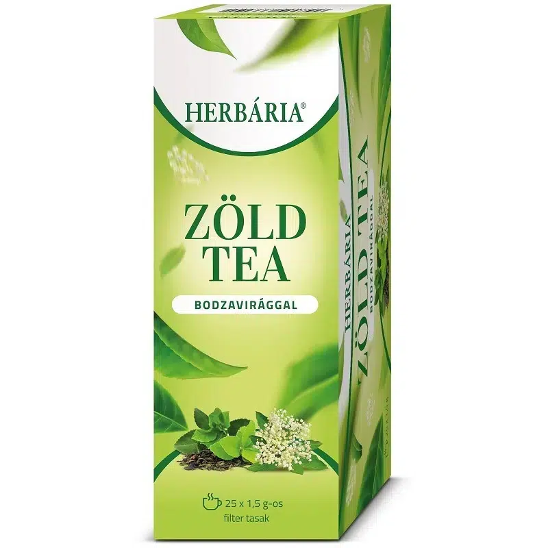 Herbária Zöld tea bodza - 25 filter Herbária Zöld tea bodza - 25 filter
