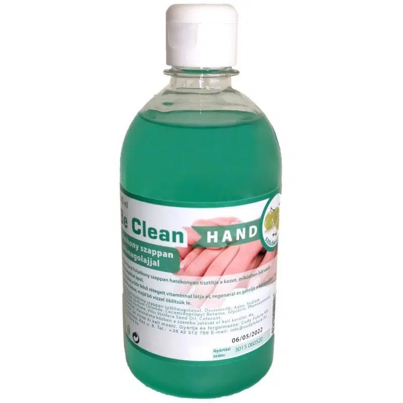 NaturCleaning Be Clean Hand folyékony szappan - 500ml NaturCleaning Be Clean Hand folyékony szappan - 500ml