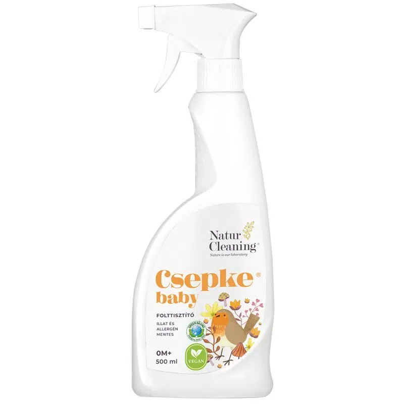 NaturCleaning Csepke Baby allergénmentes folttisztító - 500ml NaturCleaning Csepke Baby allergénmentes folttisztító - 500ml