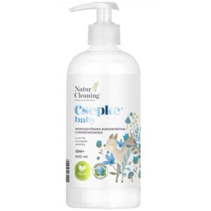 NaturCleaning Csepke Baby mosogatószer koncentrátum, cumisüveg mosó 0m+ - 500ml