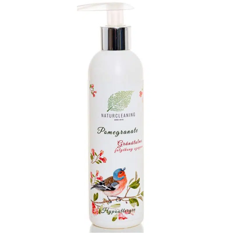 NaturCleaning Gránátalma folyékony szappan - 250ml NaturCleaning Gránátalma folyékony szappan - 250ml