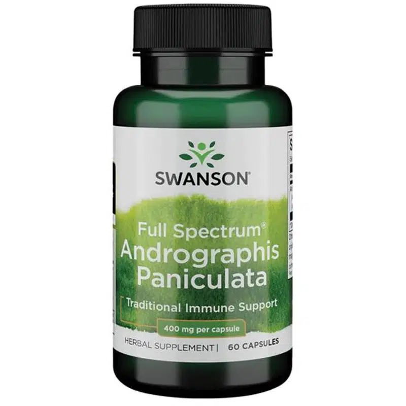 Swanson Full Spectrum Andrographis Paniculata kapszula - 60db Swanson Full Spectrum Andrographis Paniculata kapszula - 60db