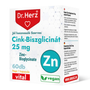 Dr. Herz Cink-Biszglicinát kapszula - 60db