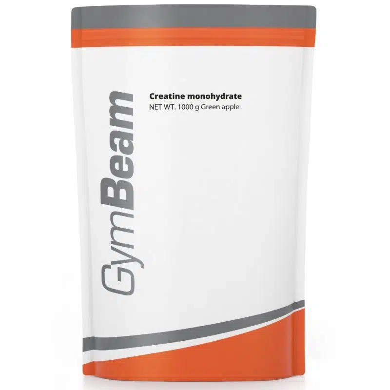 GymBeam 100% kreatin-monohidrát zöldalma ízű por - 1000g GymBeam 100% kreatin-monohidrát zöldalma ízű por - 1000g