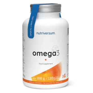Nutriversum Omega-3 Halolaj lágyzselatin kapszula - 120db