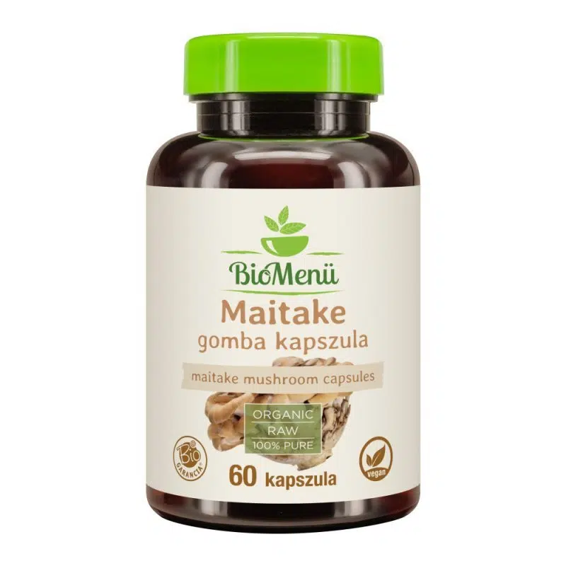 Biomenü Maitake gomba kapszula - 60db Biomenü Maitake gomba kapszula - 60db