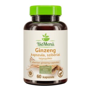 Biomenü Szibériai Ginzeng (Ginseng) kapszula - 60db