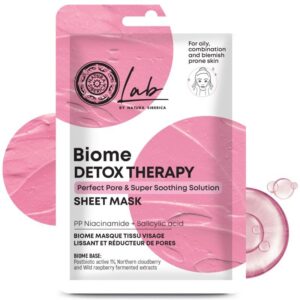 Natura Siberica Lab Biome Detox Therapy Fátyolmaszk Niacinamid + Szalicilsav - 25g