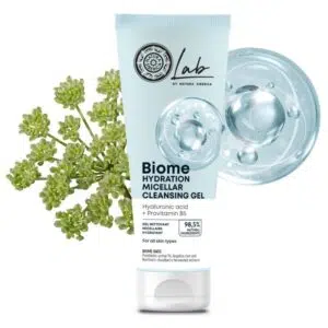 Natura Siberica Lab Biome Hidratáló Micellás tisztító gél Hialuronsav + B5 provitamin - 140ml