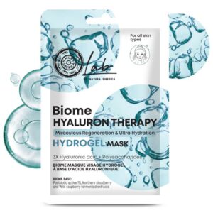 Natura Siberica Lab Biome Hyaluron Therapy Hidrogél arcmaszk poliszacharidokkal - 30g