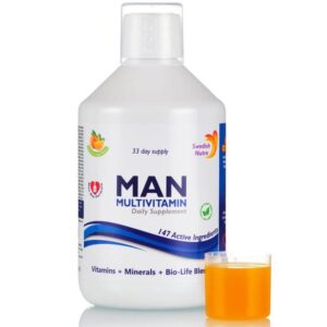 Swedish Nutra Man folyékony multivitamin férfiaknak - 500ml