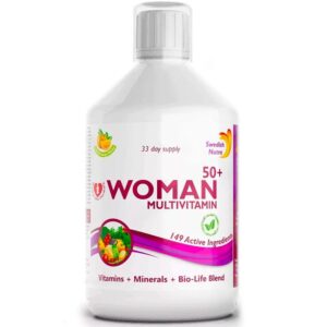 Swedish Nutra Woman 50+ folyékony multivitamin nőknek - 500ml