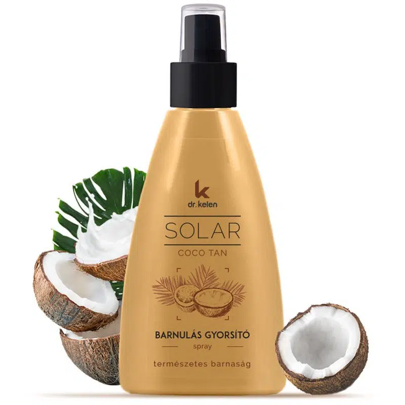 Dr. Kelen Solar Coco Tan barnulásgyorsító spray - 150ml Dr. Kelen Solar Coco Tan barnulásgyorsító spray - 150ml