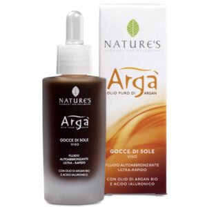 Nature's Arga Ultragyors önbarnító arcápoló cseppek - 30ml