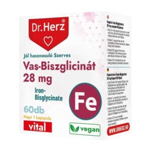 Dr. Herz Vas-biszglicinát kapszula