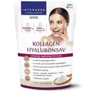 Interherb Kollagén Hyaluronsav italpor natúr - 400g