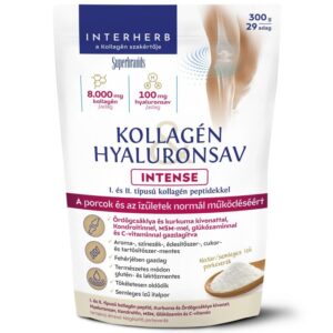 Interherb Kollagén Hyaluronsav Porcépítő italpor INTENSE natúr