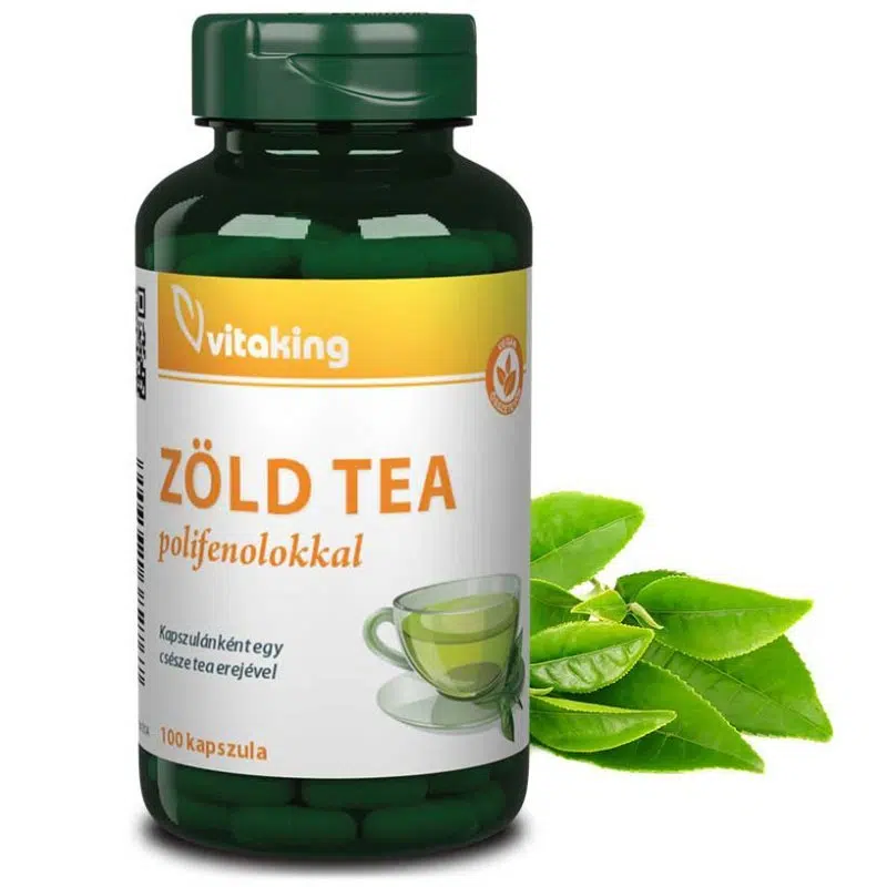 Vitaking Zöld Tea kapszula - 100db Vitaking Zöld Tea kapszula - 100db