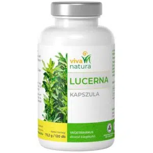 Viva Natura Lucerna vegetáriánus kapszula - 120db