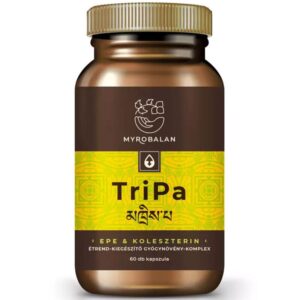 Myrobalan TriPa epe és koleszterin gyógynövény-komplex kapszula - 60db