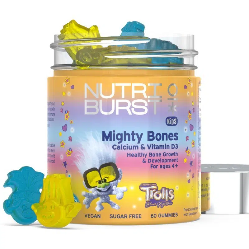 Nutriburst Kids Trolls Mighty Bones gumivitamin Nutriburst Kids Trolls Mighty Bones gumivitamin