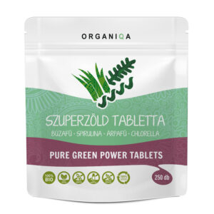 Organiqa Bio Szuperzöld tabletta - 250db