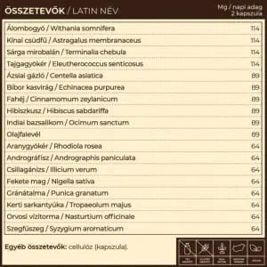 Myrobalan Vira.18 vírus és immunvédelem gyógynövény-komplex - 60db - Image 2