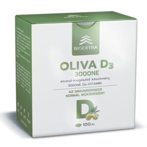 Bioextra Oliva D3-vitamin 3000 NE lágyzselatin kapszula