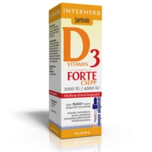 Interherb D3-vitamin Forte csepp