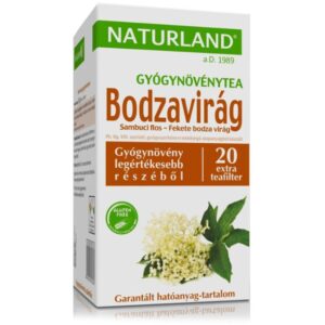 Naturland Bodzavirág Extra filteres tea