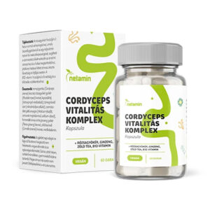 Netamin Cordyceps Vitalitás Komplex kapszula