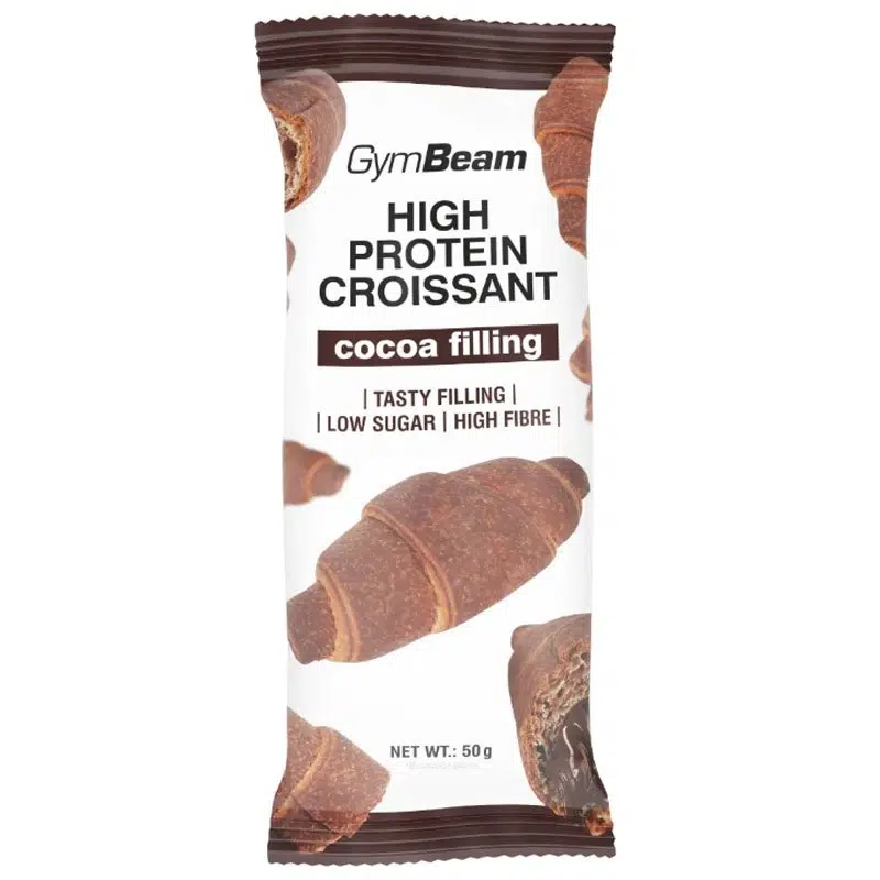GymBeam Fehérjés Croissant kakaós töltelékkel GymBeam Fehérjés Croissant kakaós töltelékkel