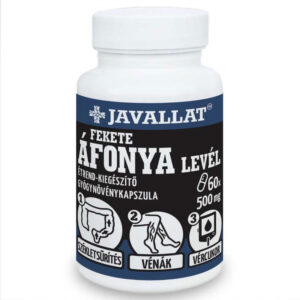 Javallat Fekete áfonya levél